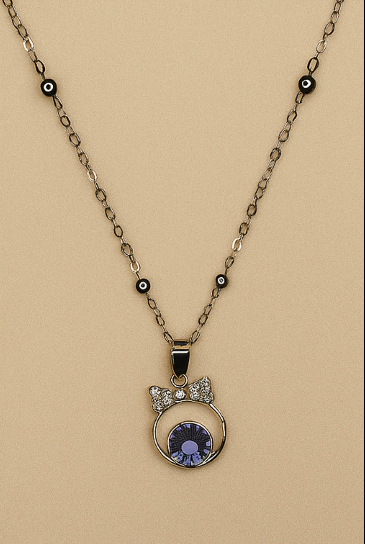 Noireluxe Charm Necklace - Eclipsed Elegance